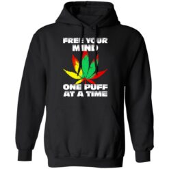 Cannabis free your mind one puff at a time shirt $19.95 redirect07022021100746 4