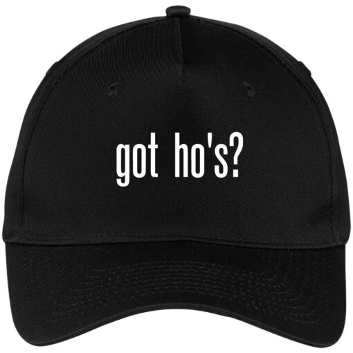 Got ho's hat, cap $24.75