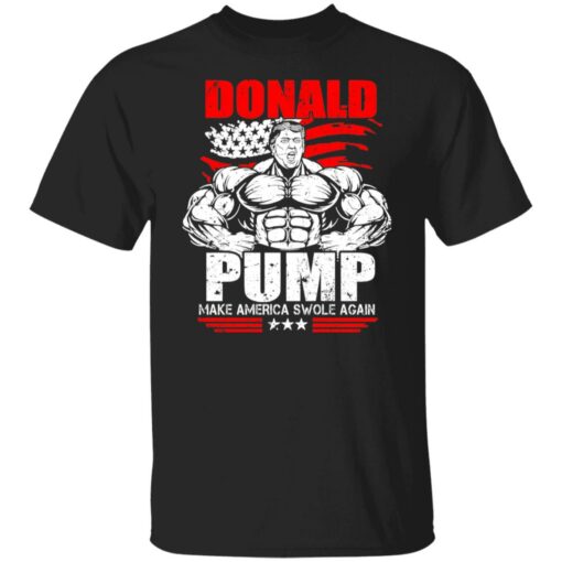 Donald pump make America swole again shirt $19.95 redirect07072021020717