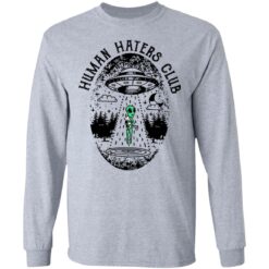 UFO Alien human haters club shirt $19.95