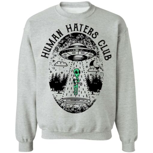 UFO Alien human haters club shirt $19.95 redirect07072021020720 6