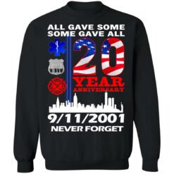 All gave some some gave all 20 year anniversary shirt $19.95 redirect07072021220733 6