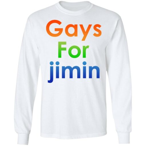 Gays for jimin shirt $19.95