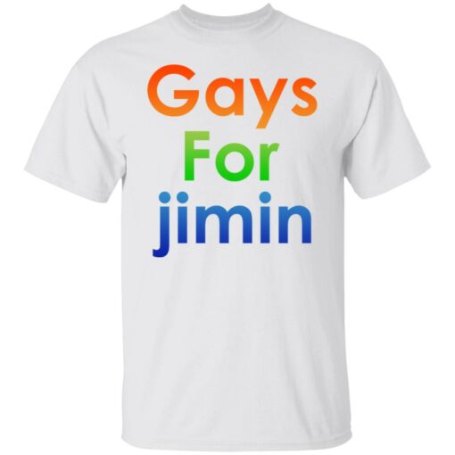Gays for jimin shirt $19.95 redirect07082021040715