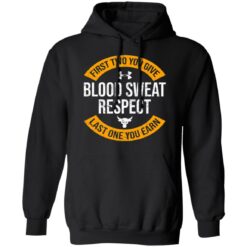 First two you give blood sweat respect last one you earn shirt $19.95 redirect07092021030738 4