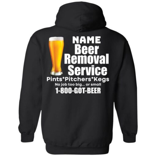 Personalized beer removal service shirt $19.95 redirect07112021100708 4
