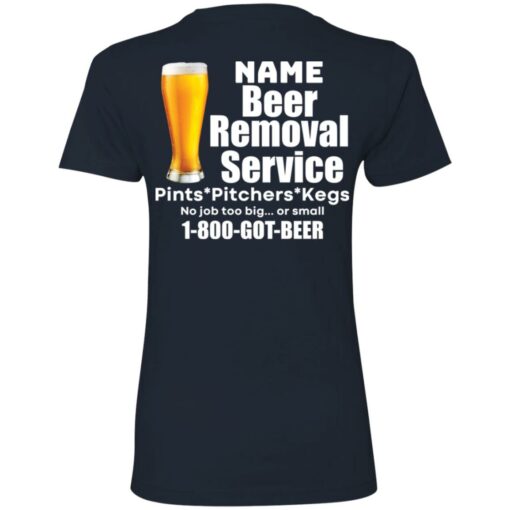 Personalized beer removal service shirt $19.95 redirect07112021100708 9