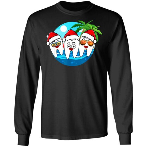 Dental Squad Christmas beach summer dentist shirt $19.95