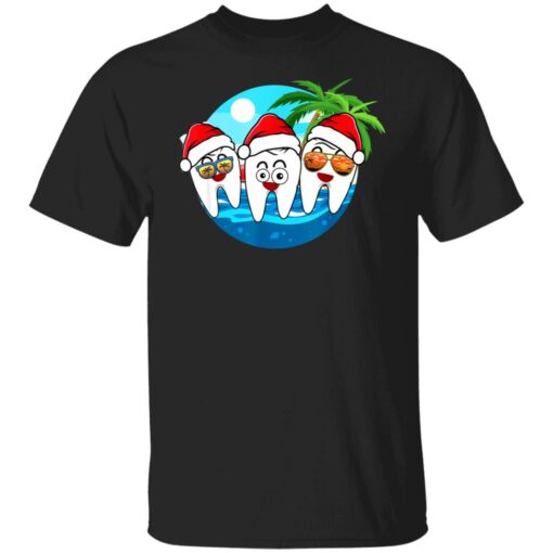 Dental Squad Christmas beach summer dentist shirt $19.95 redirect07122021020710
