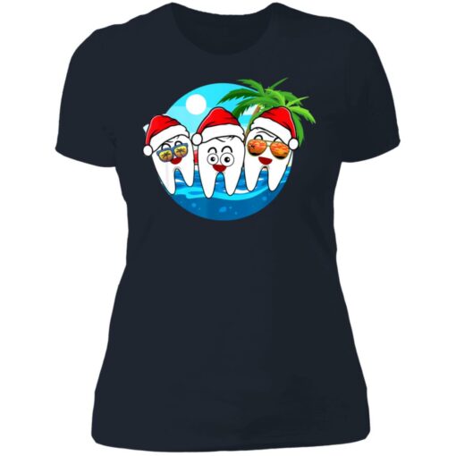 Dental Squad Christmas beach summer dentist shirt $19.95