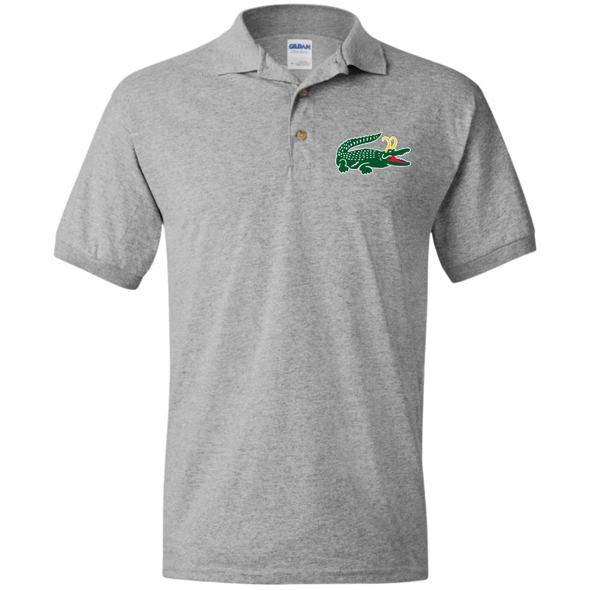 Little alligator on shirt on sale
