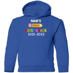 Personalized kids name first grade 2021 shirt $21.95 redirect07132021230729 11