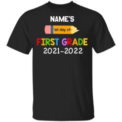 Personalized kids name first grade 2021 shirt $21.95 redirect07132021230729 4