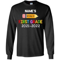 Personalized kids name first grade 2021 shirt $21.95