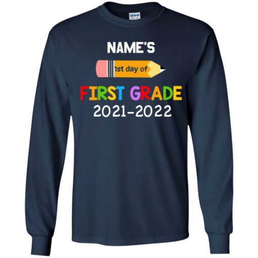 Personalized kids name first grade 2021 shirt $21.95 redirect07132021230729 6