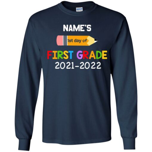 Personalized kids name first grade 2021 shirt $21.95