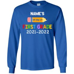 Personalized kids name first grade 2021 shirt $21.95