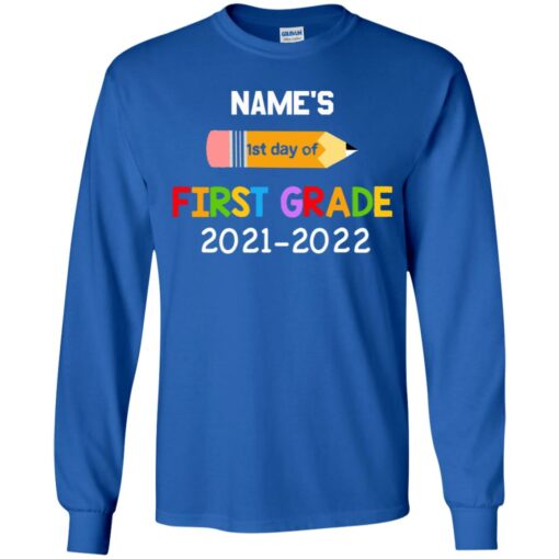 Personalized kids name first grade 2021 shirt $21.95 redirect07132021230729 7