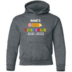 Personalized kids name first grade 2021 shirt $21.95 redirect07132021230729 9