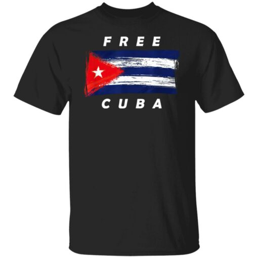 Cuban Flag Free Cuba shirt $19.95 redirect07142021010733