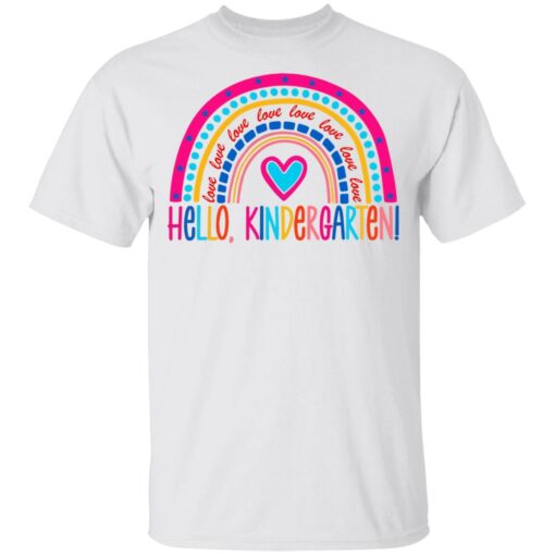 Love hello kindergarten shirt $21.95 redirect07142021040752