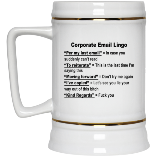 Corporate email lingo mug $16.95 redirect07142021050712 3
