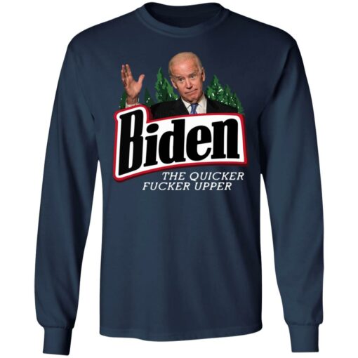 B*den the quicker f*cker upper shirt $19.95 redirect07152021000707 3