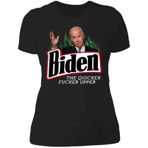 B*den the quicker f*cker upper shirt $19.95 redirect07152021000707 8