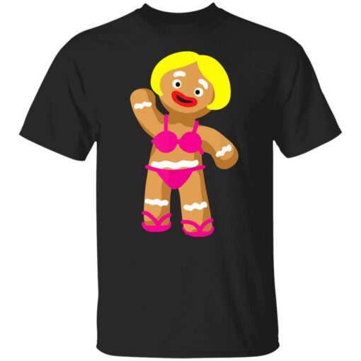 Gingerbread Woman in Bikini shirt $19.95