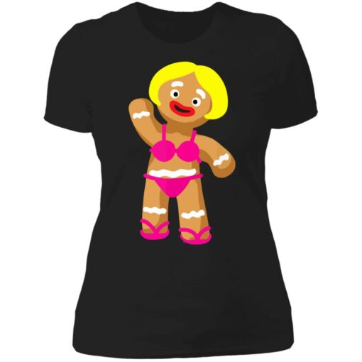 Gingerbread Woman in Bikini shirt $19.95