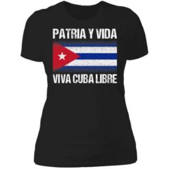 Patria y vida viva Cuba libre shirt $19.95