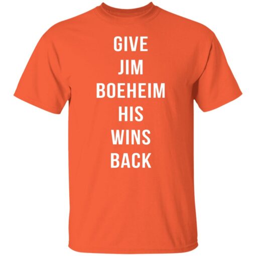 Give Jim Boeheim his wins back shirt $19.95