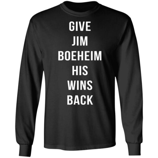 Give Jim Boeheim his wins back shirt $19.95