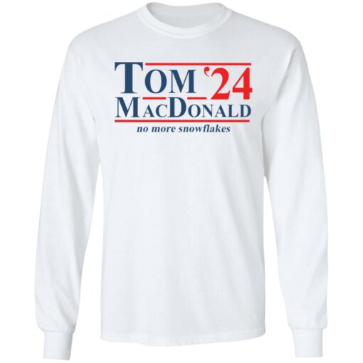 Tom MacDonald 2024 no more snowflakes shirt $19.95