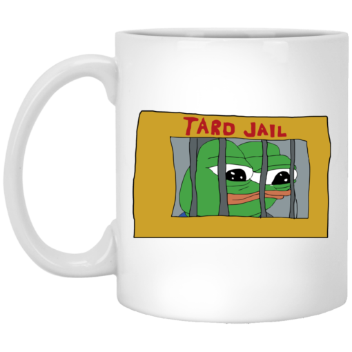 Pepe frog Tard Jail mug $16.95