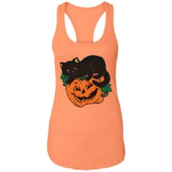 Pumpkin and black cat shirt $19.95