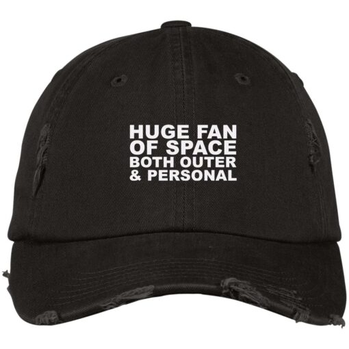 Huge fan of space both outer and personal hat, cap $25.95