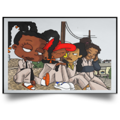 Cartoon characters set it off poster, canvas $21.95