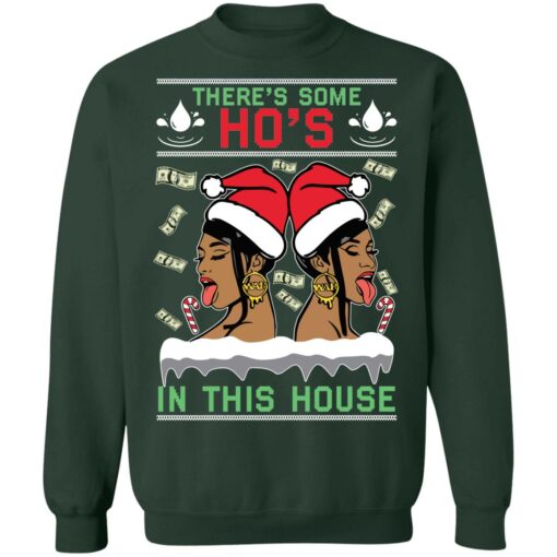 Cardi B there's some ho's in this house Christmas sweater $19.95