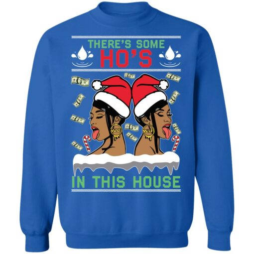 Cardi B there's some ho's in this house Christmas sweater $19.95