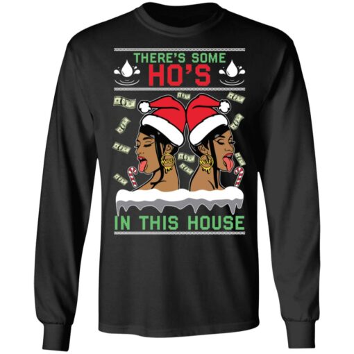 Cardi B there's some ho's in this house Christmas sweater $19.95