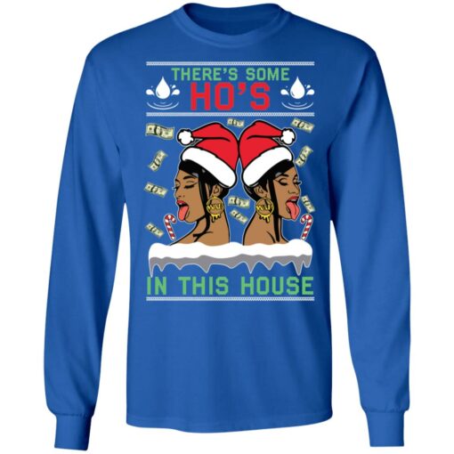 Cardi B there's some ho's in this house Christmas sweater $19.95