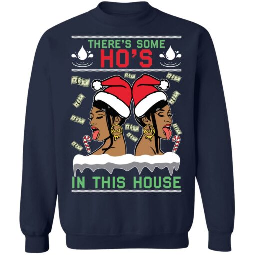 Cardi B there's some ho's in this house Christmas sweater $19.95 redirect08052021050802 9