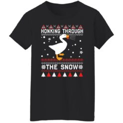 Honking through the snow Christmas sweater $19.95