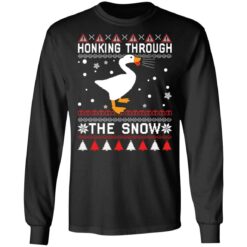 Honking through the snow Christmas sweater $19.95