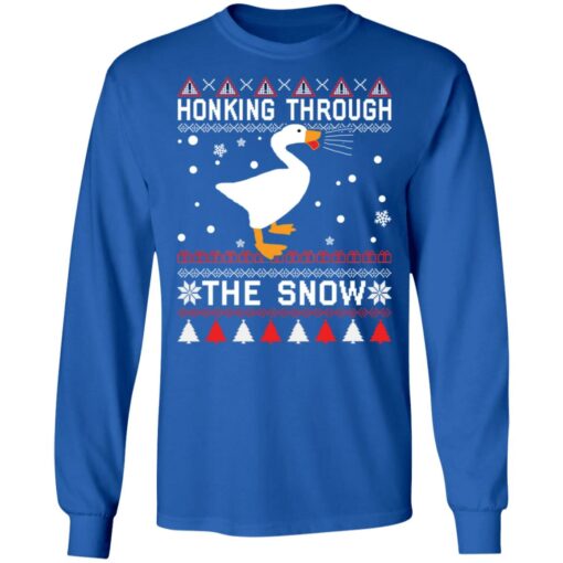 Honking through the snow Christmas sweater $19.95 redirect08052021050814 3