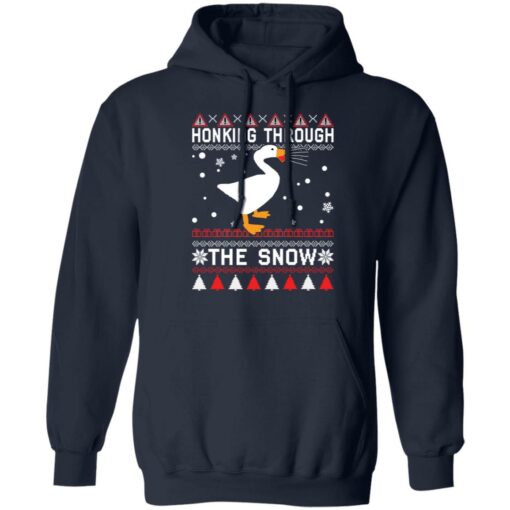 Honking through the snow Christmas sweater $19.95