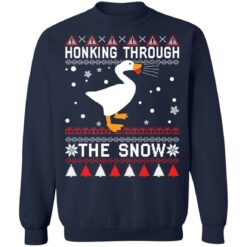 Honking through the snow Christmas sweater $19.95