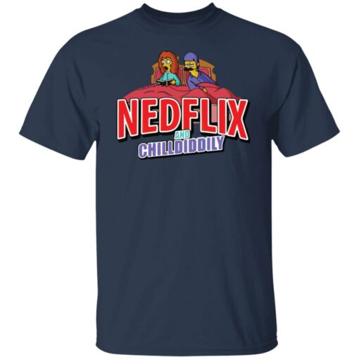 The Simpsons Nedflix and Chilldiddly shirt $19.95