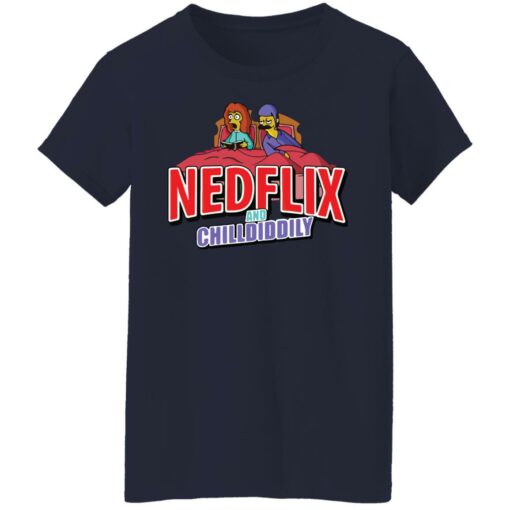 The Simpsons Nedflix and Chilldiddly shirt $19.95
